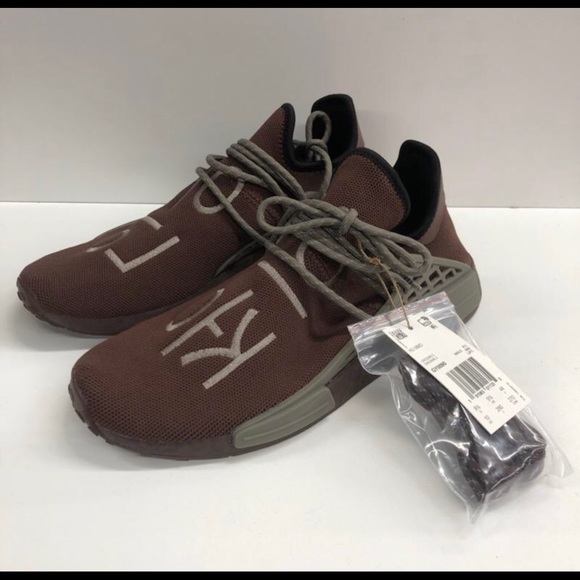 human race shoes mens brown